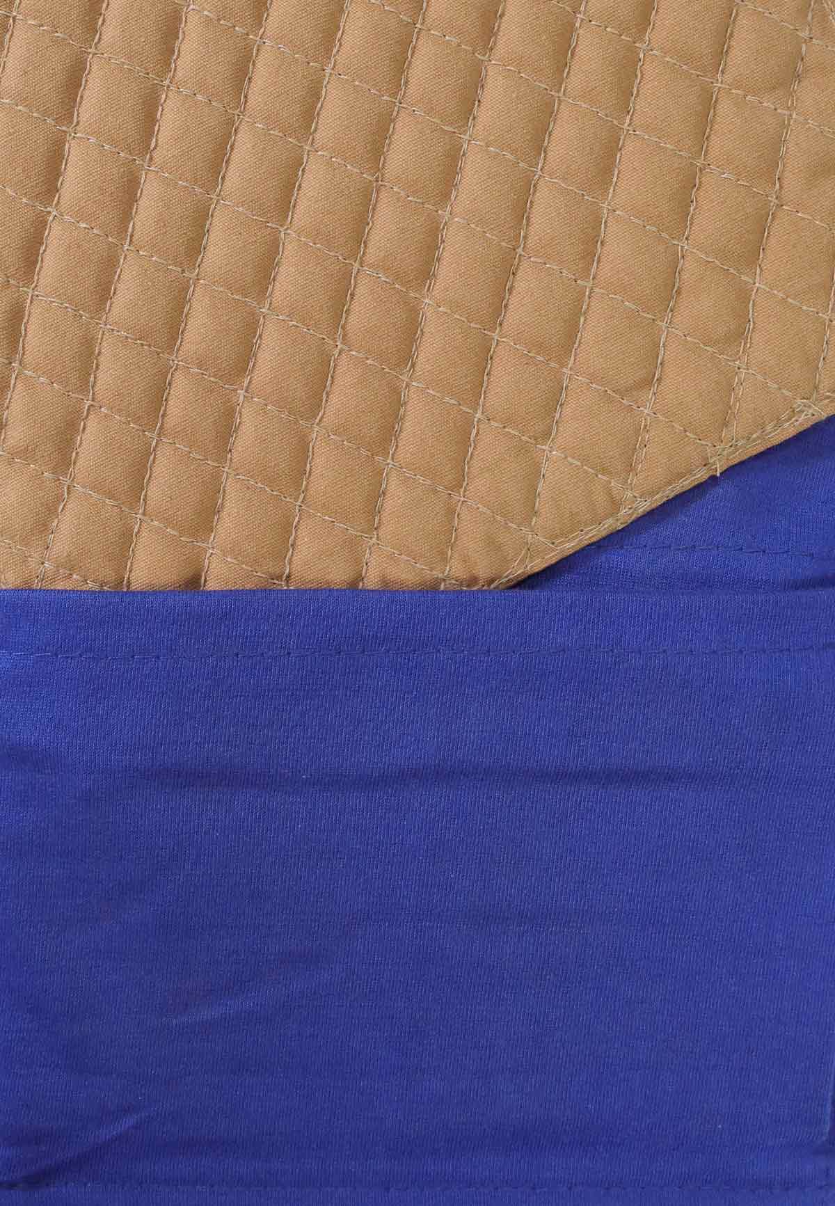 Blauer BAUCH & RÜCKENGÜRTEL mit Zimtkissen